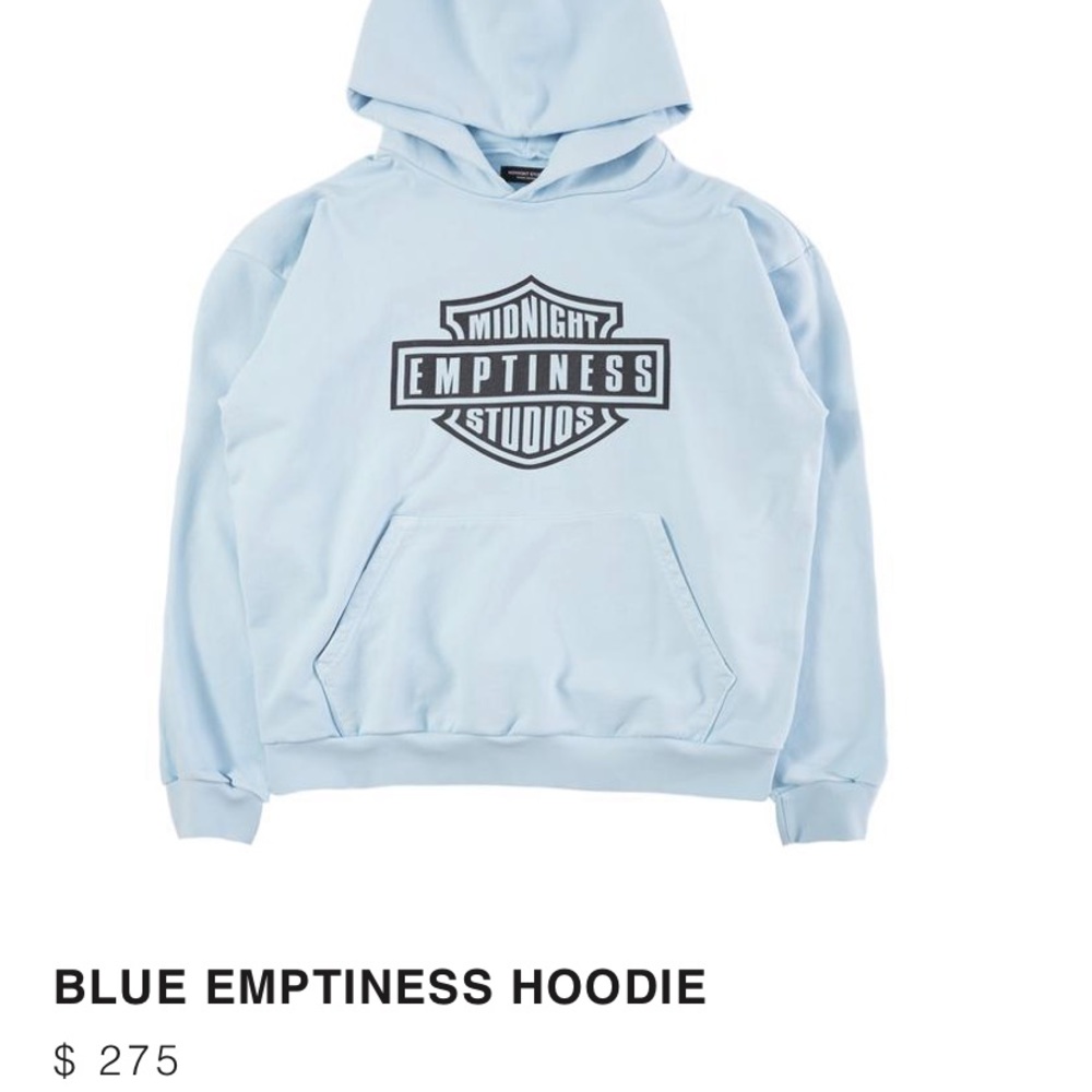 midnight studios emptiness hoodie